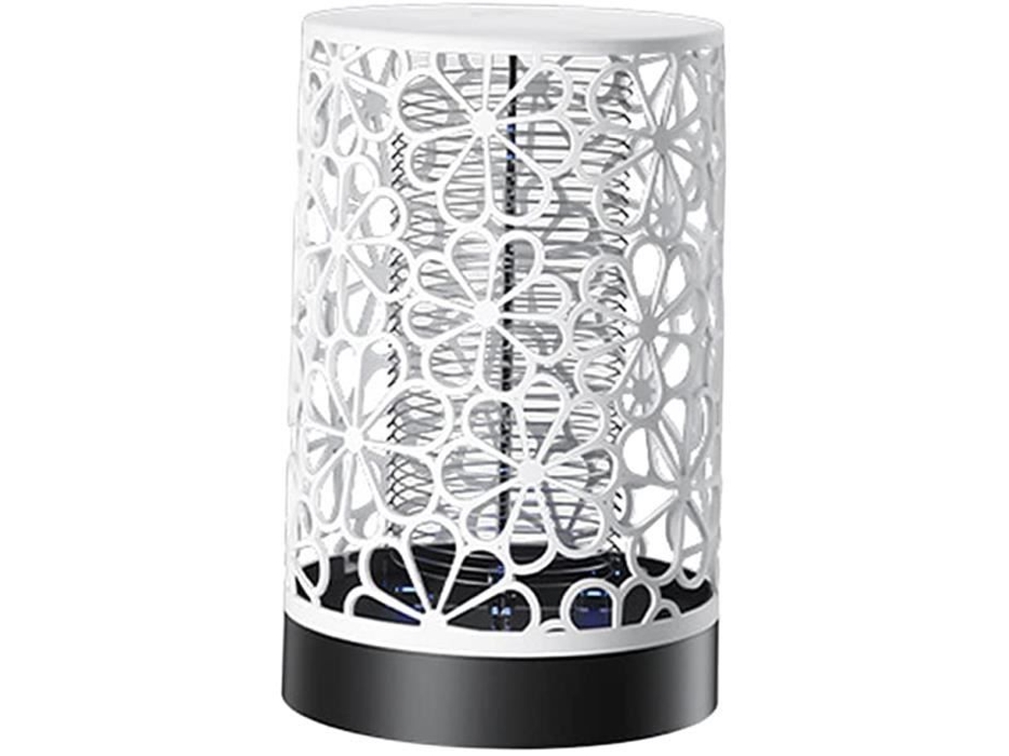 Bug Zapper Mosquito Killer Flying Mosquito Trap Armadilha Atraente com Lâmpada para Exterior e Interior Branco a 267