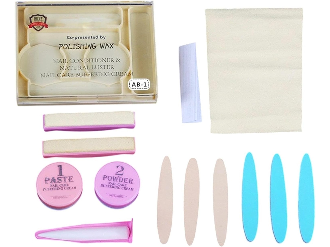 Kit de cuidados com ferramentas de beleza As Unhas Shine para As Unhas