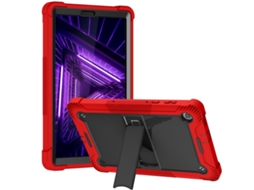 Capa Protetora Halinuia Para Lenovo Tab M10 Plus Estojo Silicone+pc Com Suporte Anti‑choque
