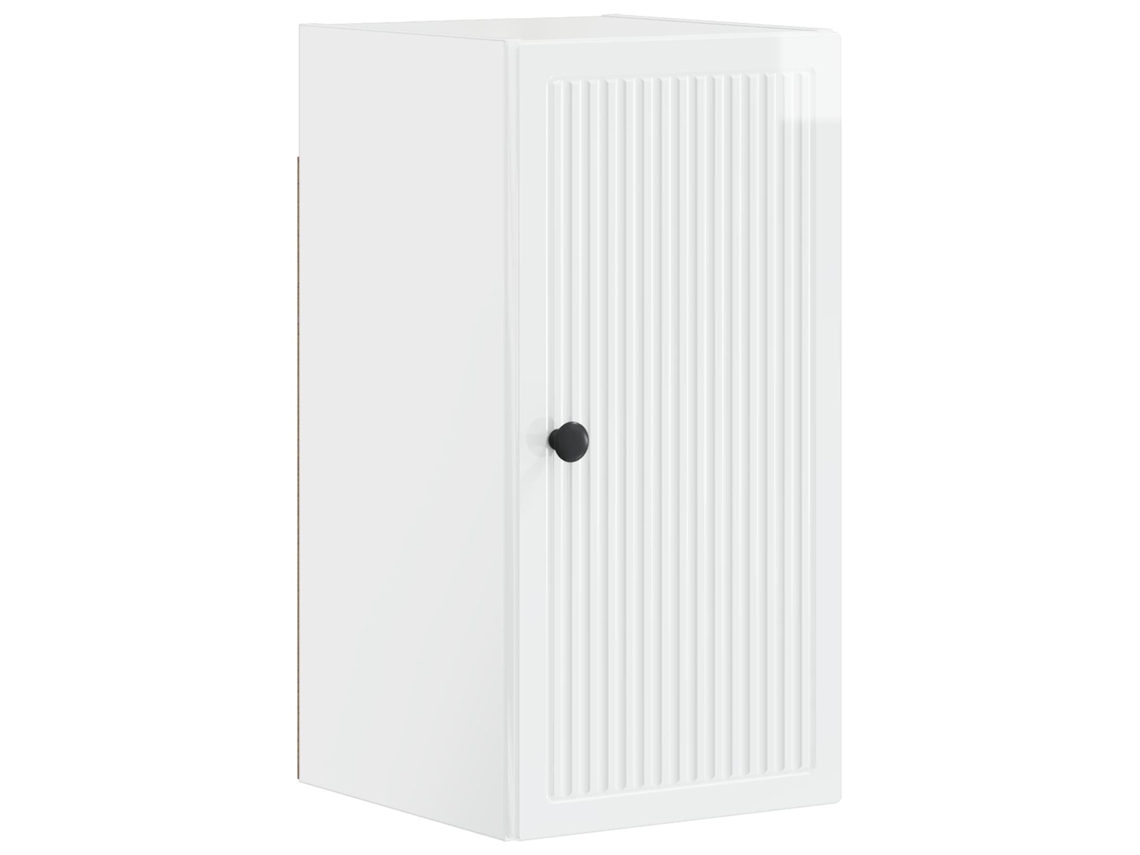 Vidaxl Armário De Parede Para Banheiro Ede Branco Brilhante