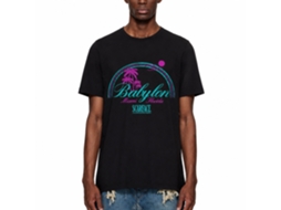 Rockinstone Scarface Movie Babylon Black Adult T-shirt Size:xl