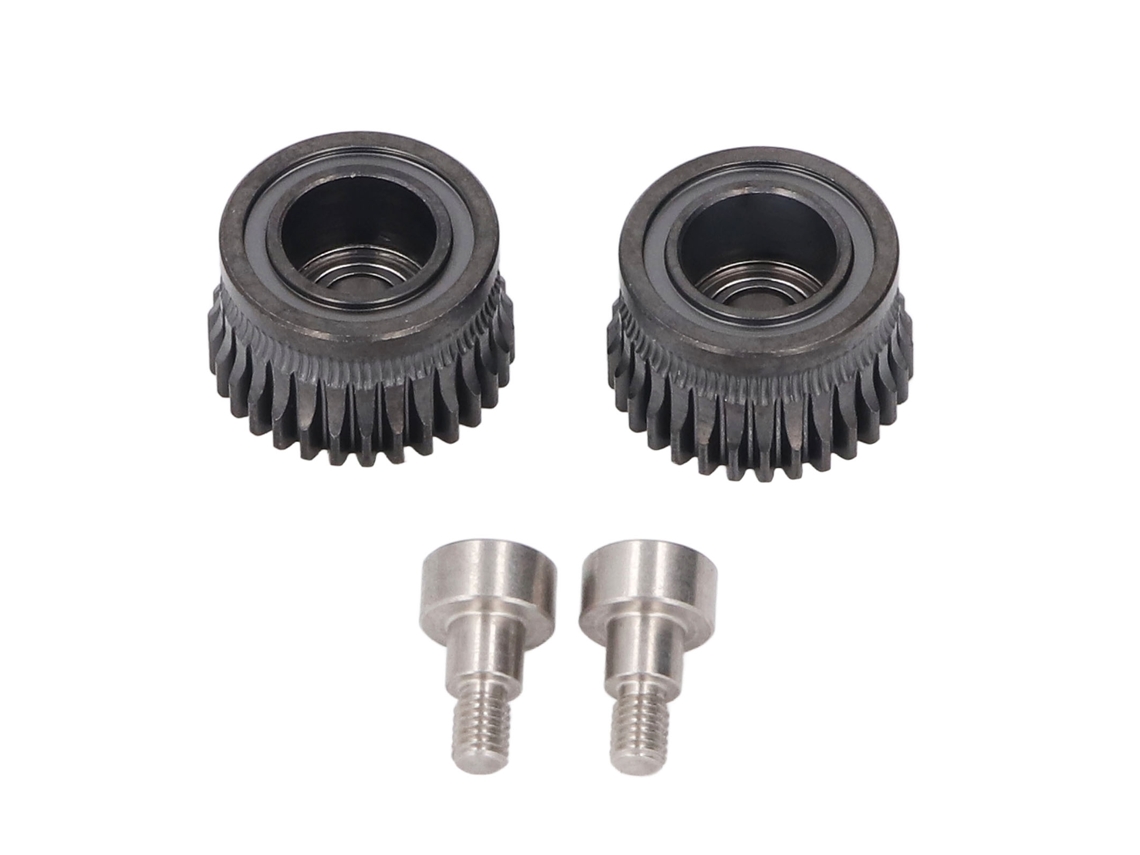 2 Peças Engrenagem Extruder Aço Temperado Nano Revestido Para K1 K1c Ender 3 V3 Plus