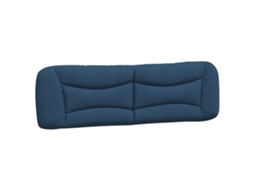 Headboard Cushion, Headboard Cushions Vidaxl Azul Tecido (180 Cm)
