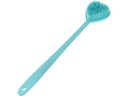 Escova De Banho Esfoliante Silicone Beaupretty Para O Corpo, Formato De Coração, Cabo Longo, Adequada Para Todos Os