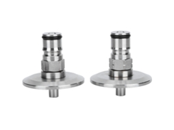 Nova Line conexão Tri Clamp 1,5 Polegadas para Pino de Fechamento Esférico Keg Aço Inoxidável 304 2pcs