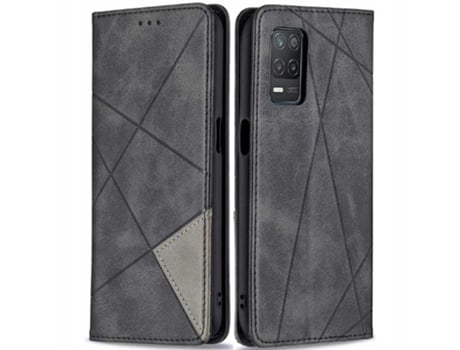 Capa Zaps Origami Para Xiaomi Realme 8 8 Pro Preta