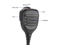 Rádio Walkie Talkie Portátil Ptt De 3,5 Mm Com Microfone E Alto Falante Para Yaesu Ft1d Ft1xdr Ft2dr Ft2xdr Brilvibera
