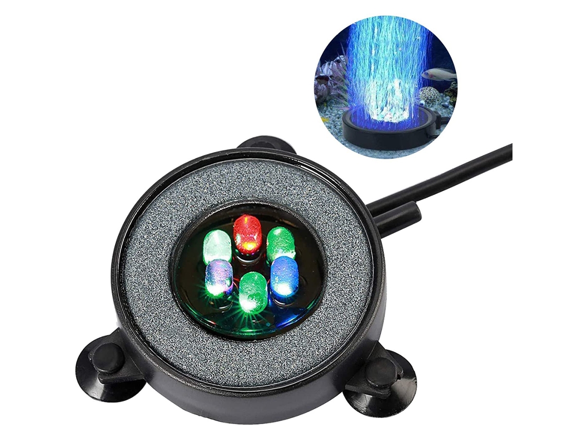 Lâmpada LED de bolhas para aquário e bomba de ar LAXISCREED