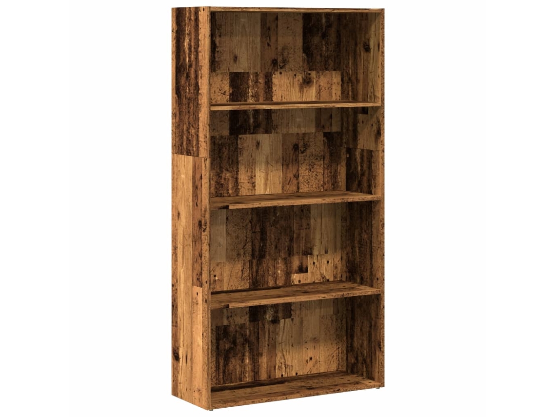 Estante Derivados de Madeira Madeira Velha MAISON EXCLUSIVE (80x30x152 cm)