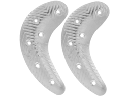 Preenchimento Em Formato De Meia Lua Outanaya Com Placas Metal Para Reparo Saltos, Proteção De Botas E Sapatos, Com