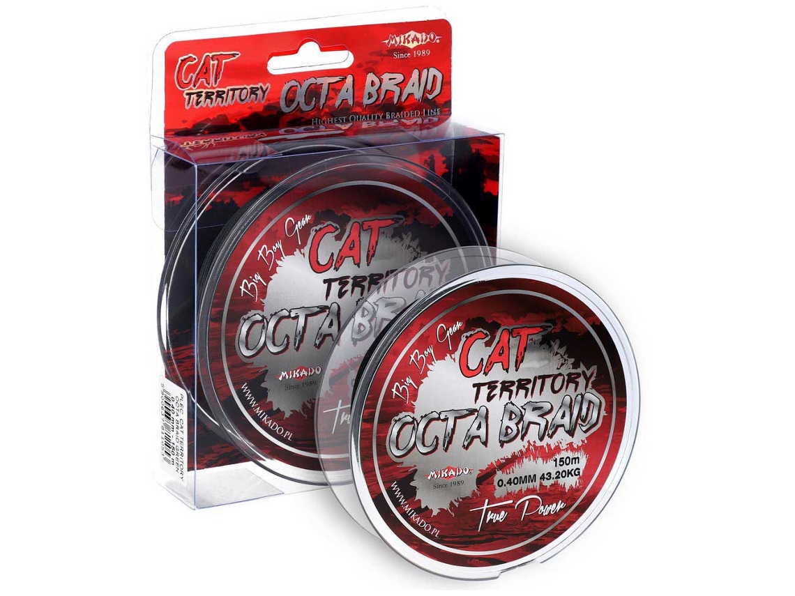 Linha Trançada Cat Territory Octa 150 M Verde 0.700 Mmmikado