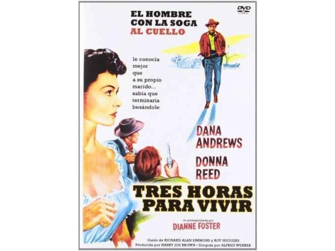 DVD Three hours to kill (1954) / Tres horas para vivir (Edição em Espanhol)