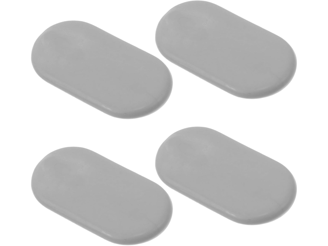 Protetores De Assento Sanitário, Espaçadores Universais De Plástico Resistentes A Manchas, 4-unidades, Para Banheiros