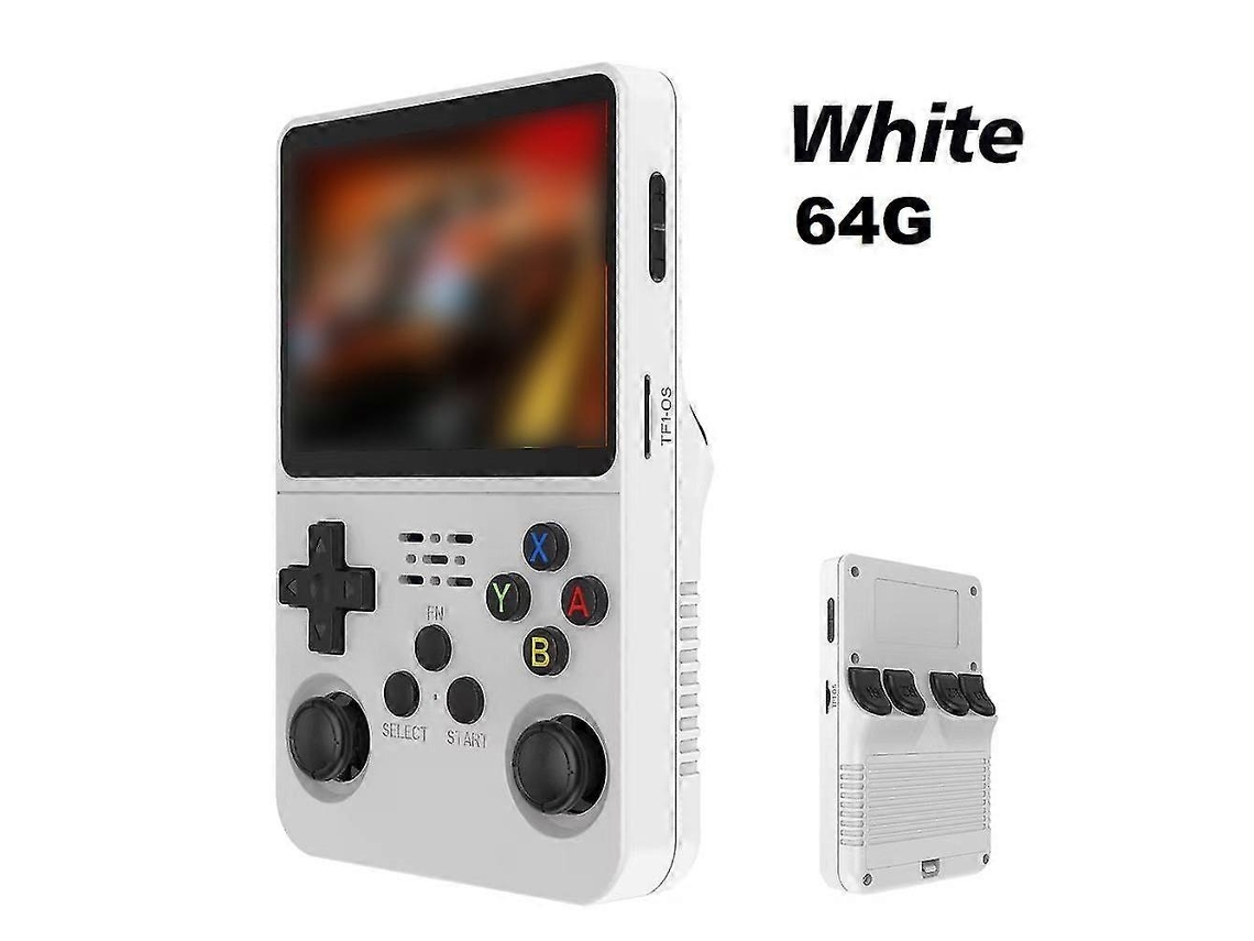 Console De Videogame Portátil Retrô R36s Com Sistema Linux E Tela Ips De 3,5 Polegadas 2024 VONKELIOS