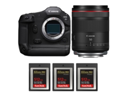 Eos R1 + Rf 50mm F/1.4 L Vcm + 3 Sandisk 512gb Extreme Pro Cfexpress Type B + Ebook “20 Dicas para Fotos Que Impressionam” CANON