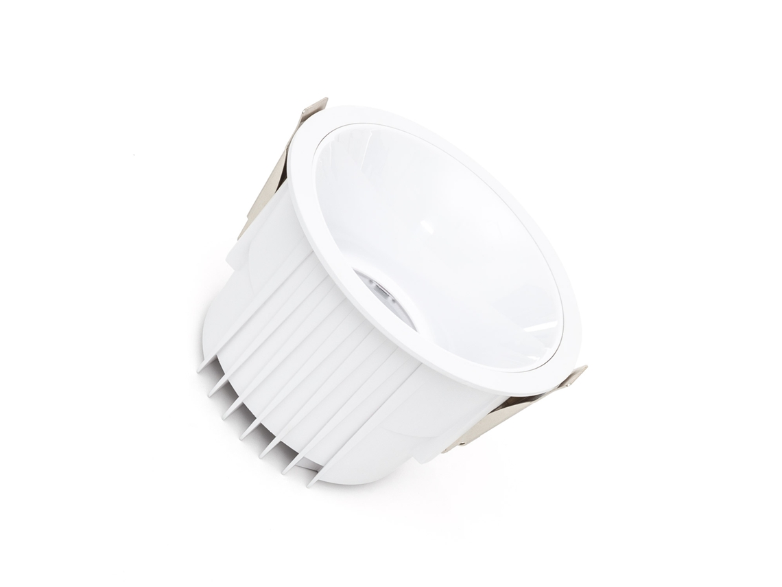 Downlight Led 36w Circular Branco Lifud Corte Ø145 Mm 5000k Branco Frio Ledkia (ugr15)