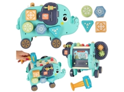 Classificador Interativo Montessori De Pesos Com Martelo De 26 Cm Aquaforge