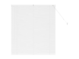 Conjunto 1 Persianas Venecianas Vidaxl Branco Alumínio (130 X 115 Cm)