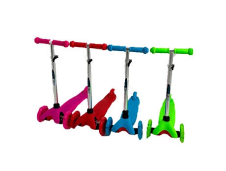 Diferentes modelos de micro scooter
