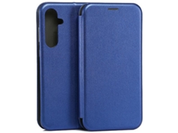 Capa para Samsung Galaxy A35 BELINE Pele Sintética Magnética Azul