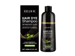 Shampoo para Colorir Preto e Nutrir o Cabelo LAXISCREED