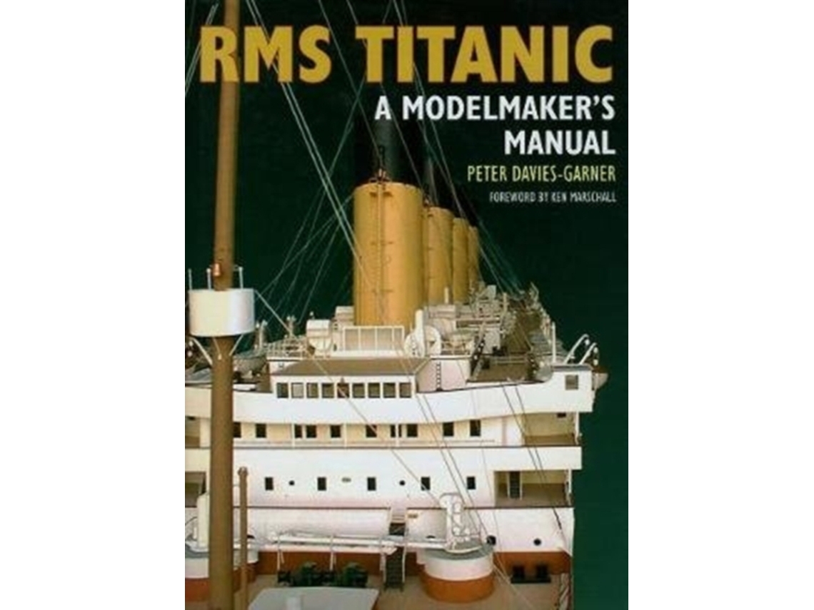 Livro RMS Titanic de Peter Davis-Garner (Inglês)