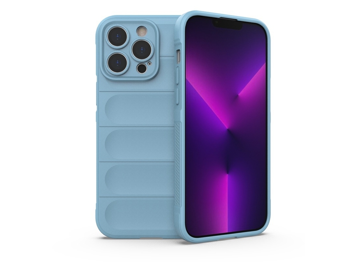 Zsanfs Capa Para Iphone 11 Pro, Antichoque, Cor Azul