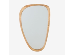 Sklum Espelho De Parede Em Madeira De Carvalho Arbidel Vidro Float         Castanho Roble 50 X 80 Cm