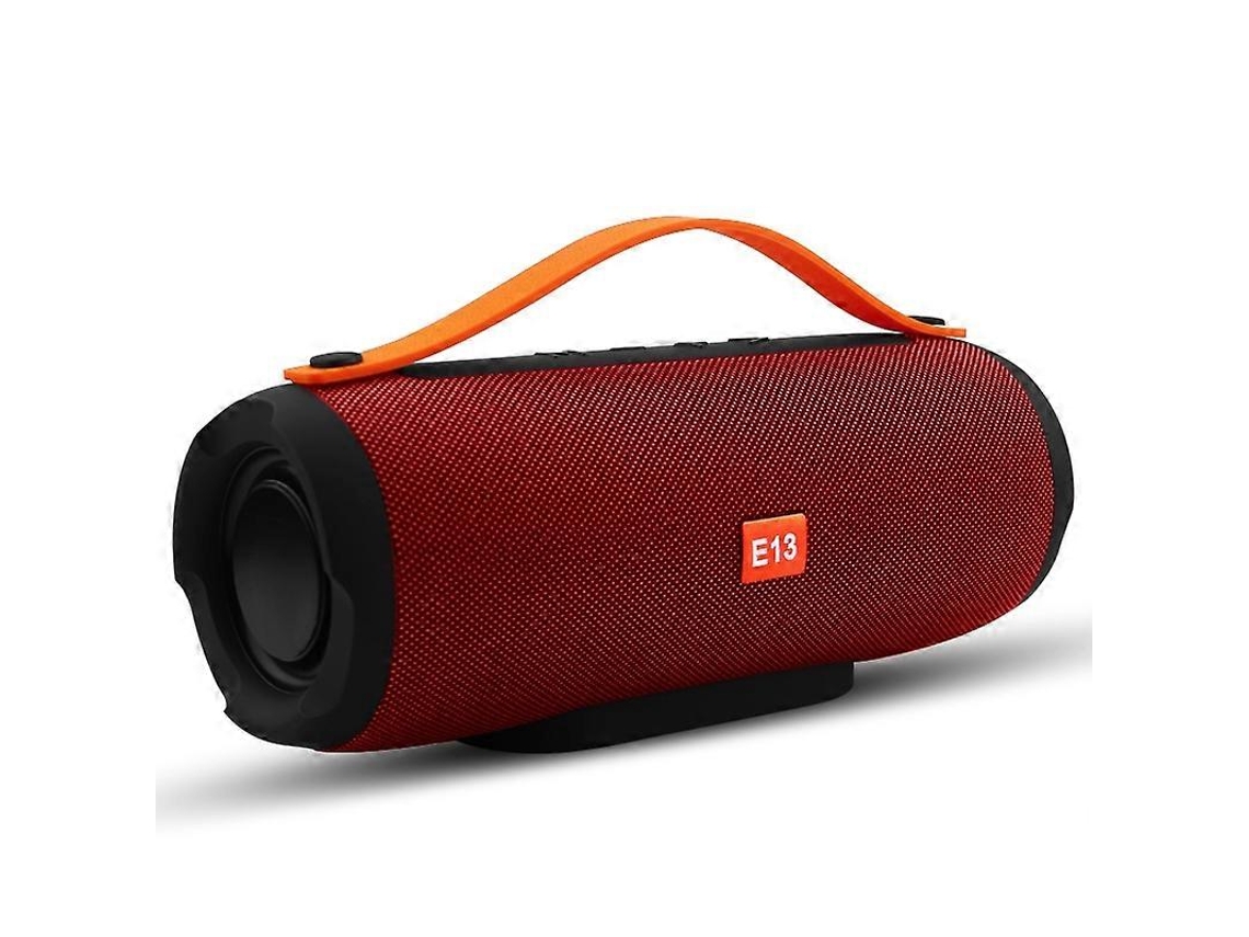 Novo E13 Mini Caixa De Som Portátil Sem Fio Bluetooth Estéreo Rádio Música Subwoofer Colunas Com Tf Fm Vermelho Olysi Shop