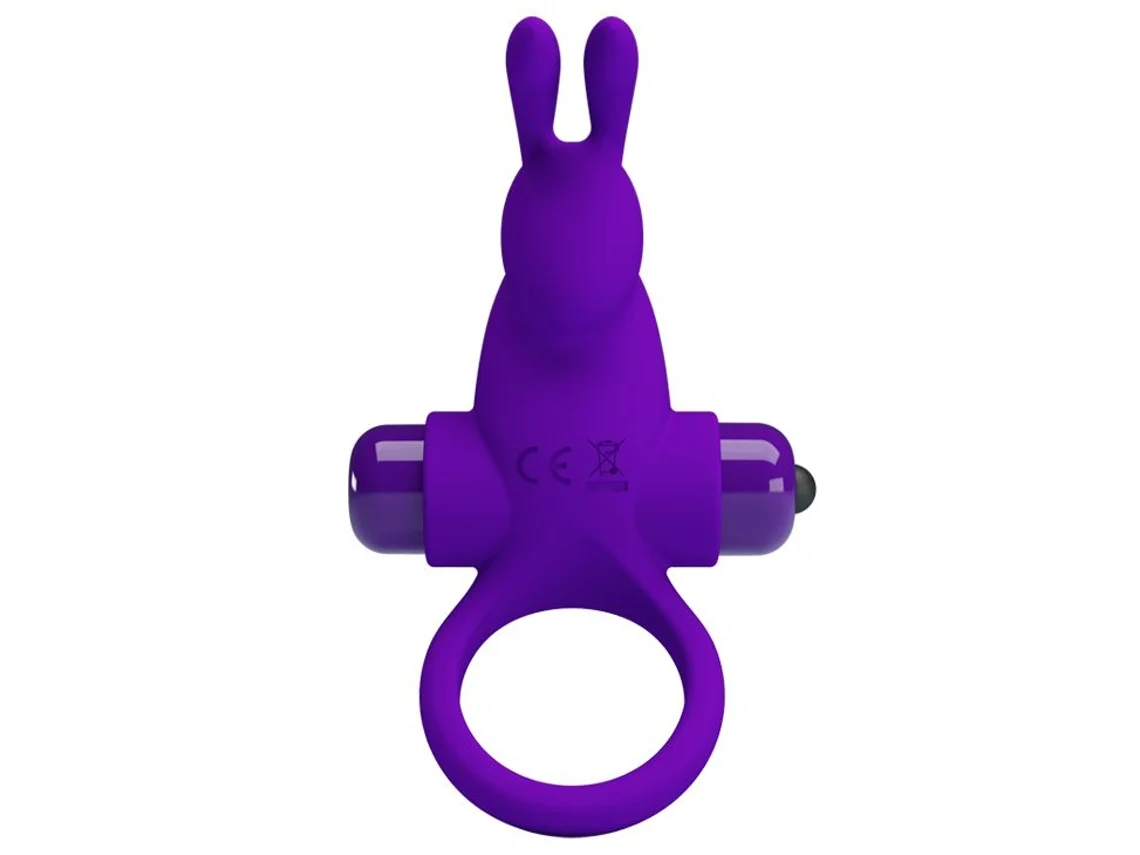 Anel Vibratório De Coelho, Para O Pênis PRETTY LOVE