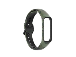 Pulseira De Silicone Com Impressão Para Samsung Galaxy Fit 2 Sm-r220