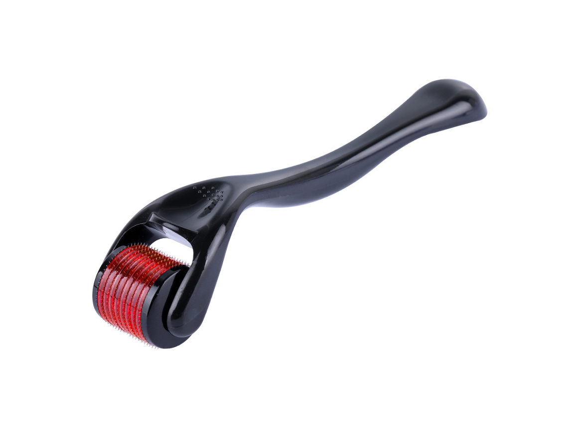 Yuysan Rolo De Microagulhas 0,5mm Derma Roller Para Rosto E Corpo, Cuidados De Pele Estético Vermelho