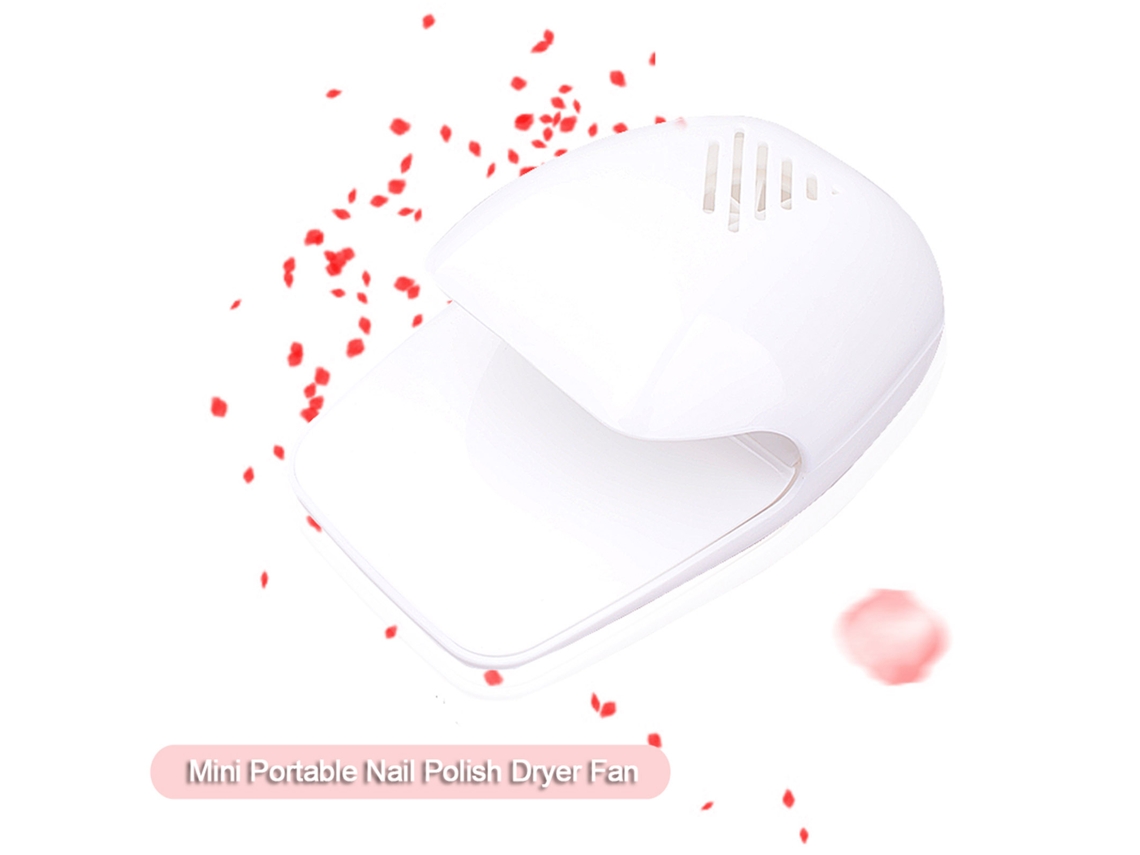Mini Portable Nail Polish Dryer Fan Cooler Art Tool