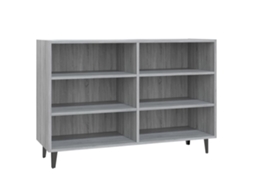 Aparador Madeira Cinzento Sonoma MAISON EXCLUSIVE (103,5x35x70 cm)
