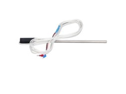 Sonda de Temperatura Termopar Tipo K, Aço Inoxidável, Extensão 3m, Transmissor Digital