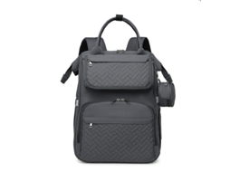 Mochila Maternal, Bolsa Impermeável para Maternidade e Bebê, com Porta fraldas e Porta chupetas, Presente Ideal para Futuras Mamães SPQMENT