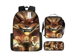 Conjunto Escolar 3 Peças, 3d, Estampa De Desenho Animado Com Mochila
