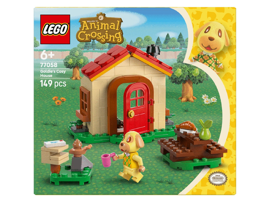 LEGO Animal Crossing: A Casa Acolhedora Da Goldie  - 77058