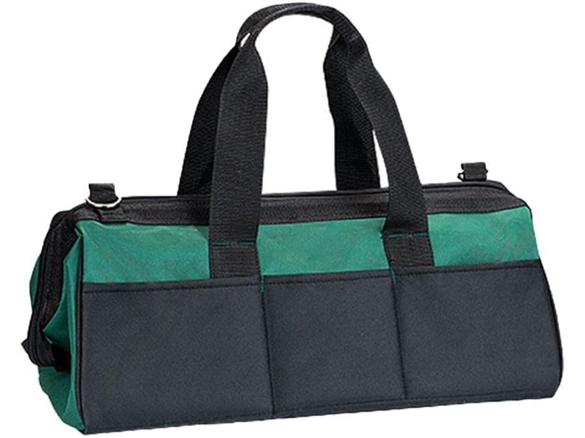 Bolsa Organizadora De Ferramentas Resistente, Com Abertura Larga, Em Tecido 1680d, Ideal Para Eletricistas Possui Bolsos