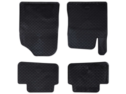 Vidaxl Tapete De Carro 4 Unid. Adequado Para Hyundai I30 2017 Borracha