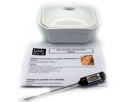 Caixa Terrina Foie Gras + Termômetro  - 011337