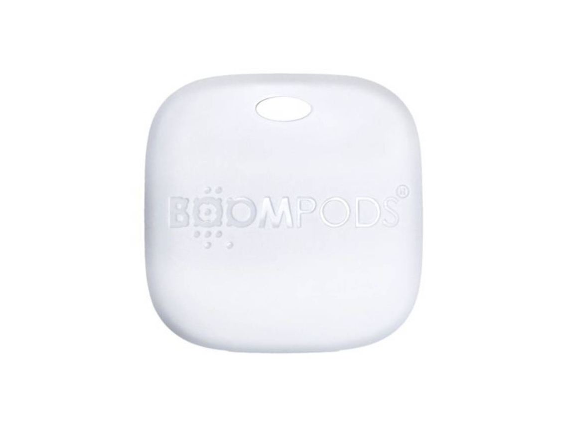 Boompods Boomtag Rastreador de Objetos Bluetooth Recarregável Branco
