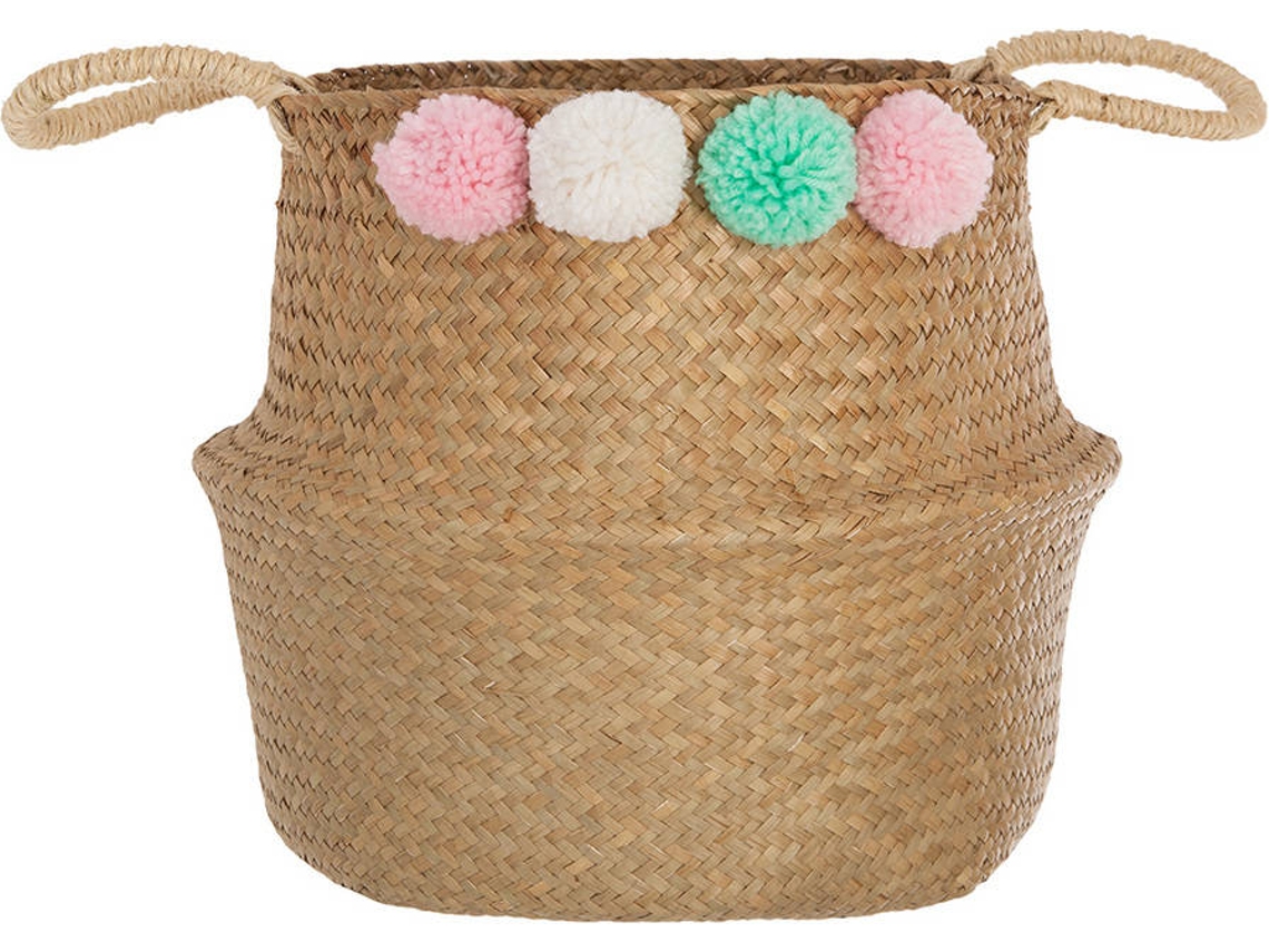 Cesto Infantil Modelo Pompons ATMOSPHERA FOR KIDS