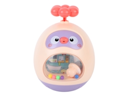 Primerox brinquedo de Banho Pato com Spray, Brinquedo Educativo para Bebê Menino Menina Rosa