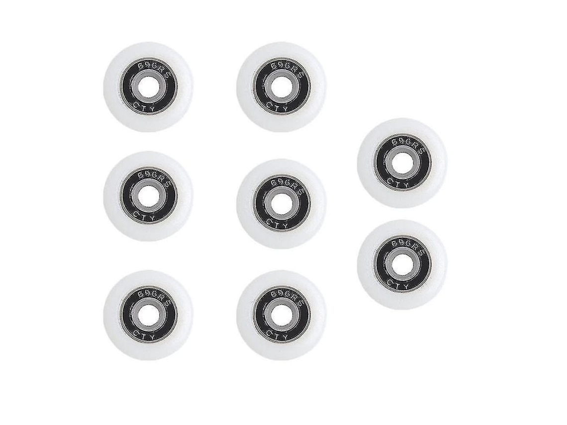 Conjunto De 8 Rodas De Repuesto Para Puerta De Ducha Com Diâmetro 19-29mm Ktg 25mm