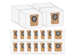 Saco De Pó Acessório Para Aspirador De Pó Yuysan Para Xiaomi Mi Robot Vacuum X20 Max/x20 Pro (16 Unidades)