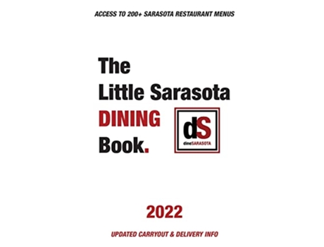 Livro The Little Sarasota Dining Book 2022 de Dinesarasota (Inglês)
