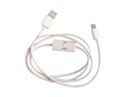 Lurelia Cabo De Extensão Usb Usb-c, Telemóveis, 1m, Transferência Dados, Branco
