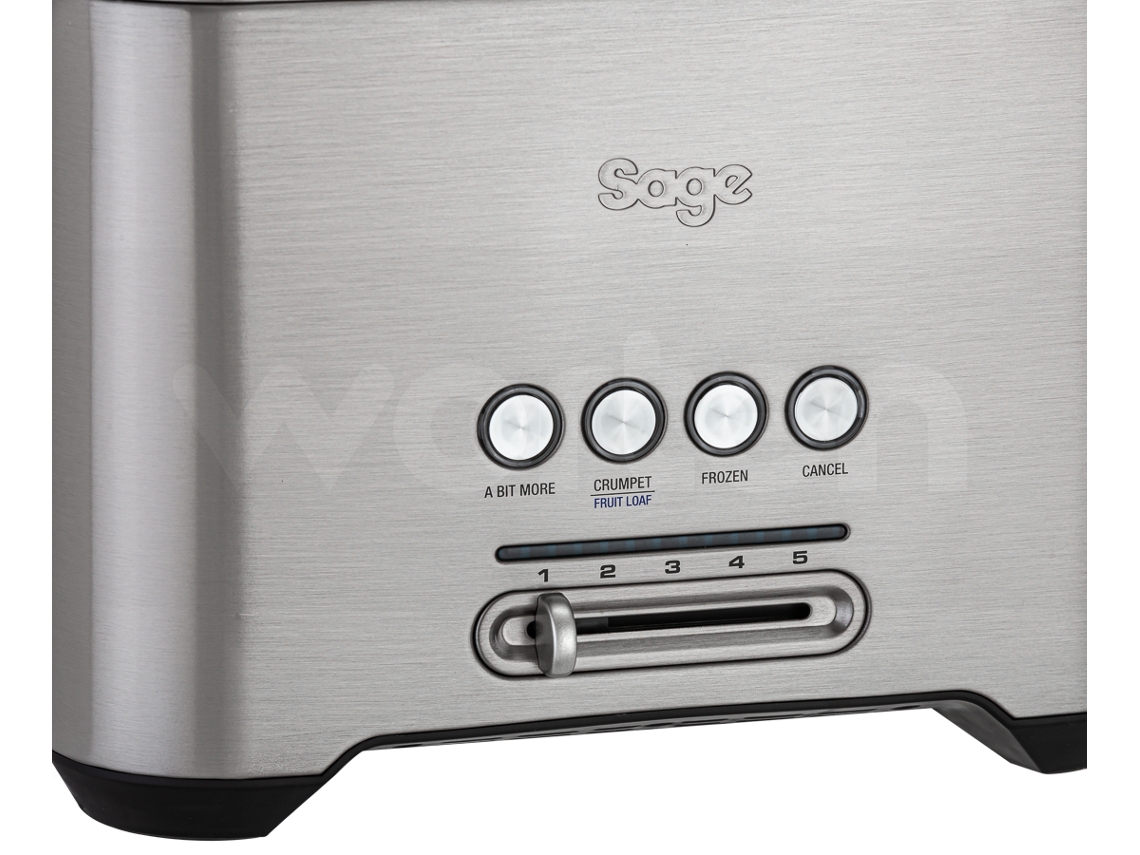 Torradeira SAGE A Bit More Toaster 2 (1000 W) Worten.pt