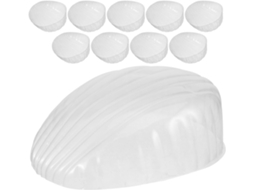 Suporte Bonés Beisebol Pvc Branco Fácil Mover Design Multifuncional Exibir Guardar Chapéus Verão Casa GOKOCO
